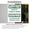 Signmission Safety Culture Sign, 3.5 in Width, Vinyl Decal, Rectangle, Bilingual OS-2PACK-SF-D-35-L-10875 - alternate 3